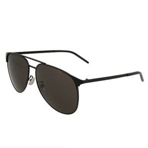 Saint Laurent Men's Black Aviator Sunglasses!